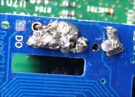 como não fazer uma solda