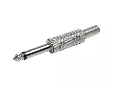 plug p10 mais comum do brasil prateado