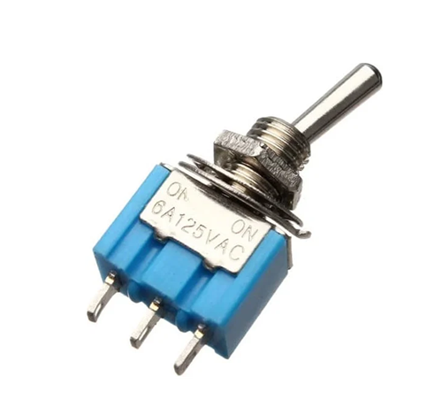 chave tipo alavanca de 3 pinos on-on