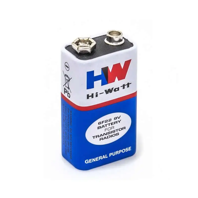 bateria 9V marca HW