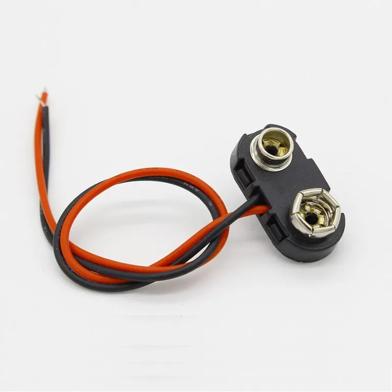 conector tipo clip para bateria de 9V